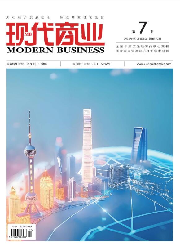 《现代商业》杂志创刊时间|主办单位