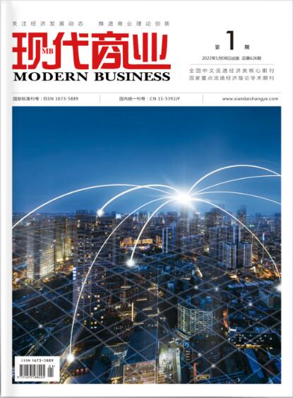 现代商业杂志2023年1月第2期目录国家级 半月刊